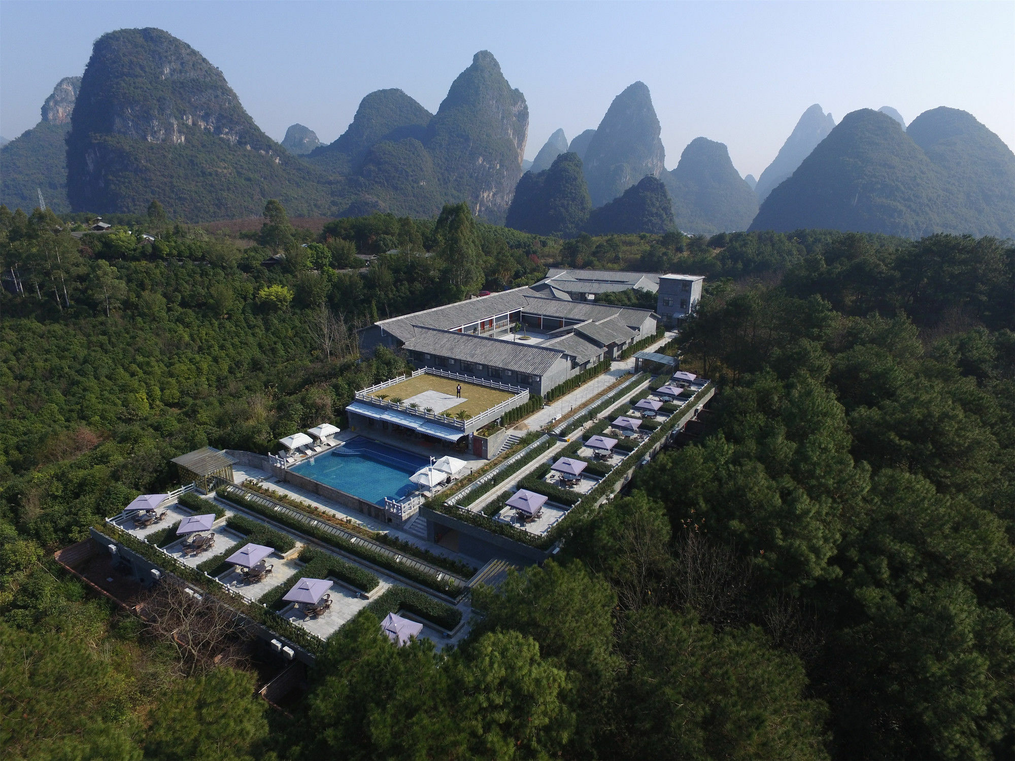 Yangshuo Mountain Top Retreat Exteriör bild