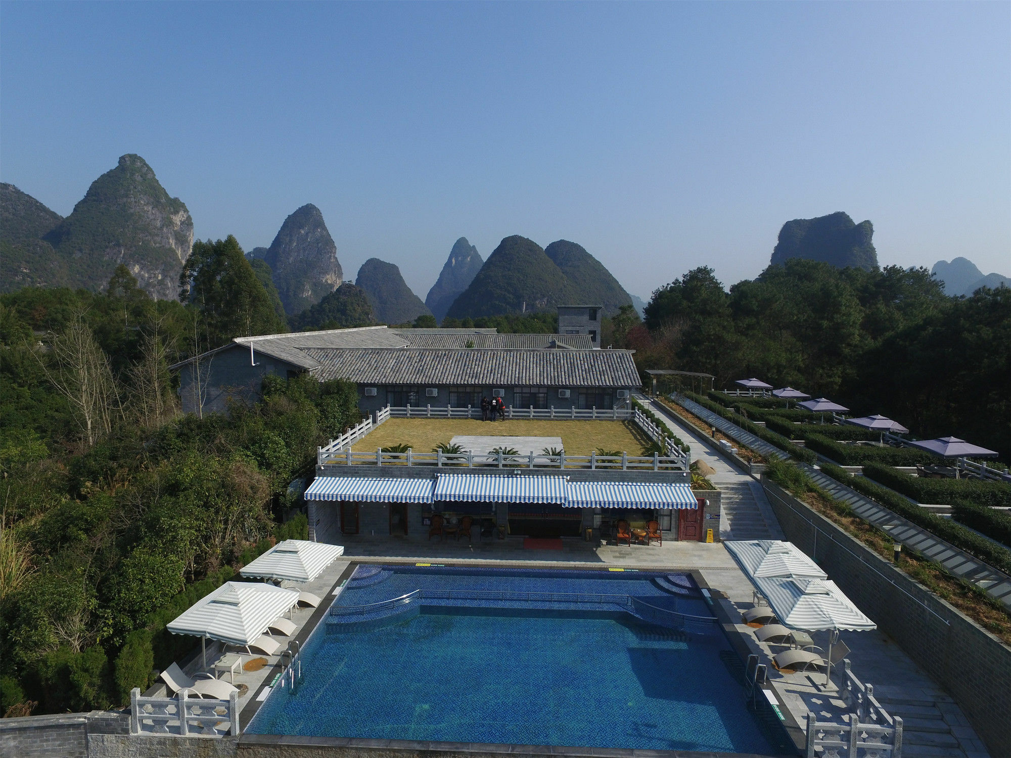 Yangshuo Mountain Top Retreat Exteriör bild